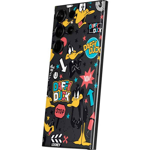 Looney Tunes Daffy Duck Patches Galaxy Skins