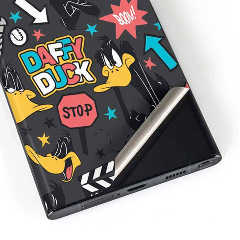 Looney Tunes Daffy Duck Patches Galaxy Skins
