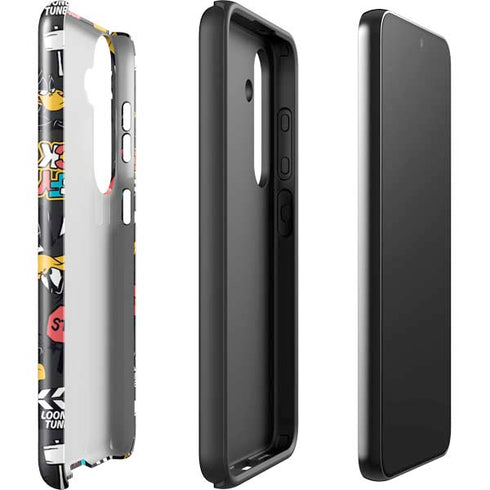 Looney Tunes Daffy Duck Patches Galaxy S25 Impact Case