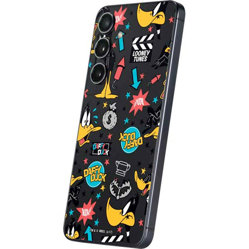 Looney Tunes Daffy Duck Patches Galaxy S24 Plus Skin