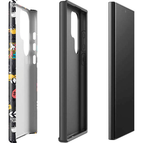 Looney Tunes Daffy Duck Patches Galaxy S25 Ultra Impact Case
