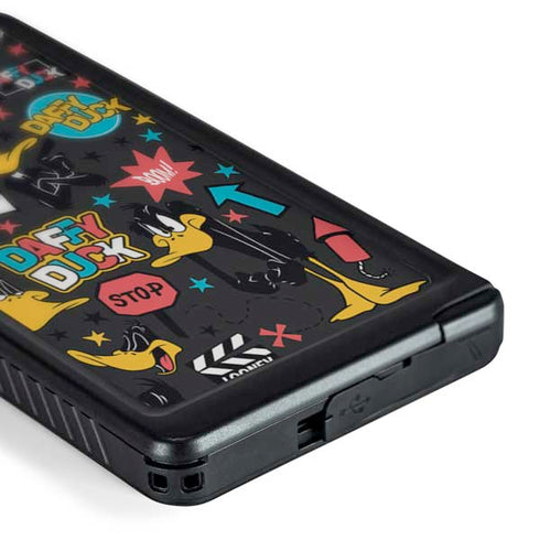 Looney Tunes Daffy Duck Patches Galaxy S24 Ultra Waterproof Case