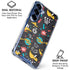 Looney Tunes Daffy Duck Patches Galaxy S25 Plus Clear Case
