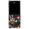 Looney Tunes Daffy Duck Patches Galaxy Z Flip6 Clear Case