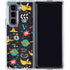 Looney Tunes Daffy Duck Patches Galaxy Z Fold5 5G Clear Case