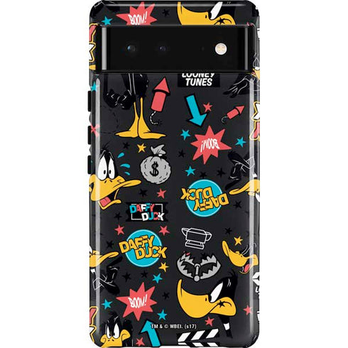 Looney Tunes Daffy Duck Patches Pixel Cases