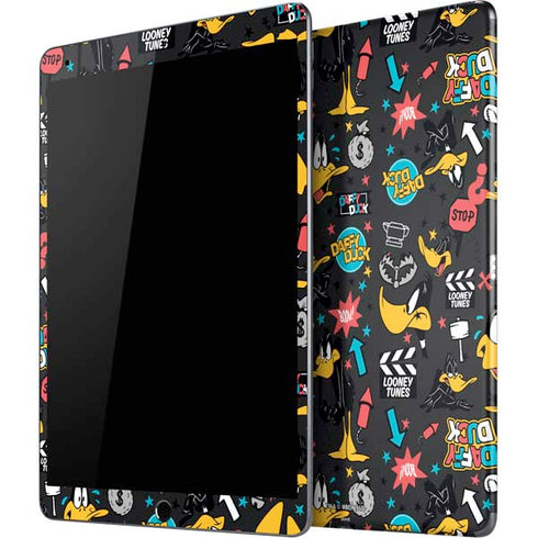Looney Tunes Daffy Duck Patches iPad Skins