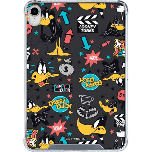 Looney Tunes Daffy Duck Patches iPad 11th Gen (2025) Clear Case