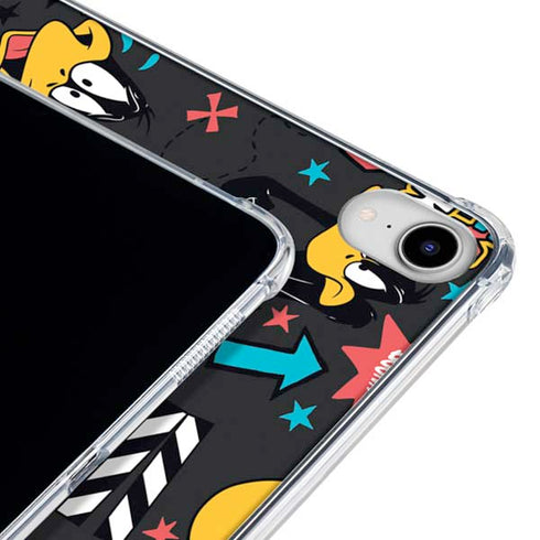 Looney Tunes Daffy Duck Patches iPad 11th Gen (2025) Clear Case