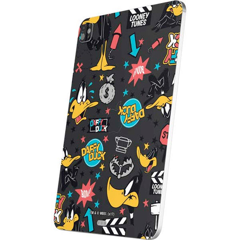 Looney Tunes Daffy Duck Patches iPad Pro 13in M4 (2024) Skin