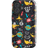 Looney Tunes Daffy Duck Patches iPhone 16 Impact Case