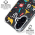 Looney Tunes Daffy Duck Patches iPhone 16 MagSafe Case