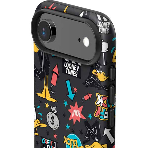 Looney Tunes Daffy Duck Patches iPhone 17 Air Impact Case
