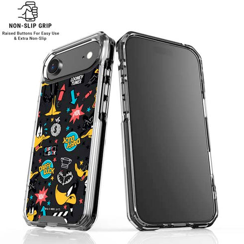 Looney Tunes Daffy Duck Patches iPhone 17 Air MagSafe Case