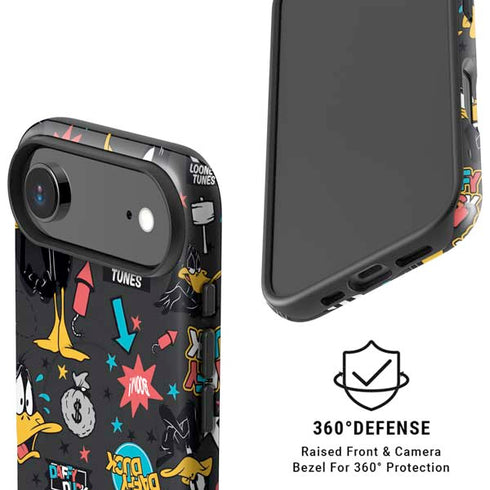 Looney Tunes Daffy Duck Patches iPhone 17 Air Magsafe Impact Case