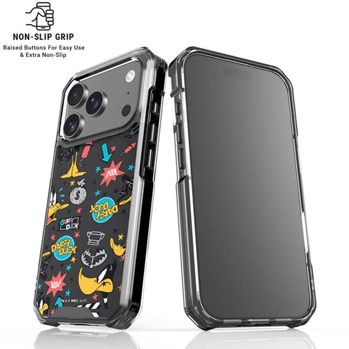Looney Tunes Daffy Duck Patches iPhone 17 Pro MagSafe Case