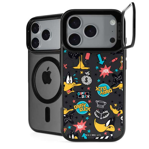 Looney Tunes Daffy Duck Patches iPhone 18 Pro Max Kickstand Case