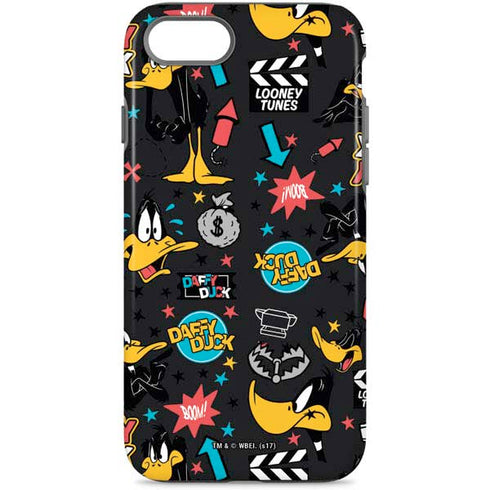Looney Tunes Daffy Duck Patches iPhone Cases
