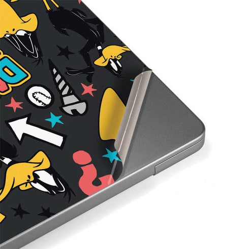 Looney Tunes Daffy Duck Patches Apple MacBook Pro 14-inch Skin