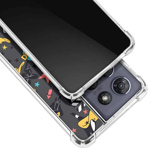 Looney Tunes Daffy Duck Patches Moto G Power 5G (2025) Clear Case