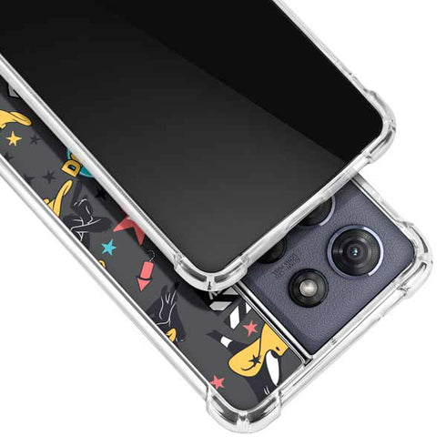 Looney Tunes Daffy Duck Patches Moto G Stylus 5G (2025) Clear Case
