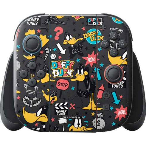 Looney Tunes Daffy Duck Patches Nintendo Switch 2 (2025) with Joy-Con Skin