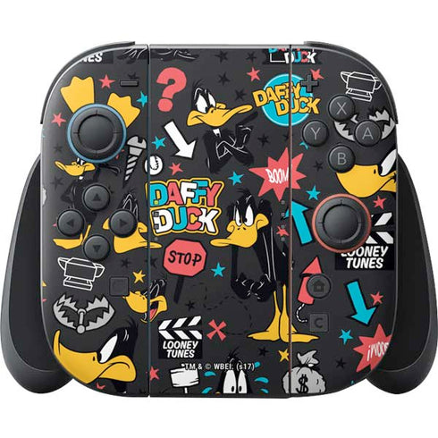 Looney Tunes Daffy Duck Patches Nintendo Skins