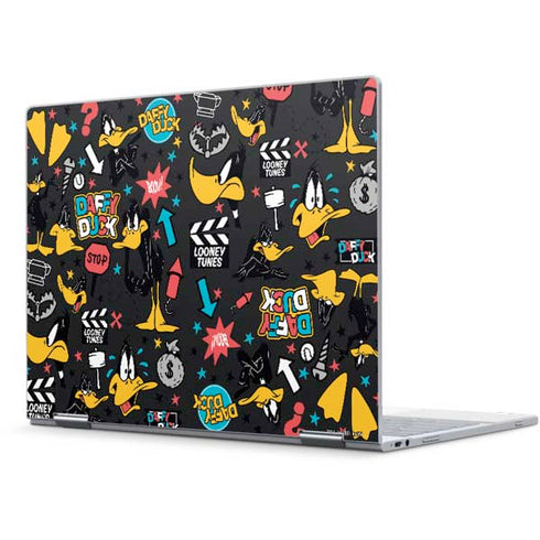 Looney Tunes Daffy Duck Patches Pixelbook Skin