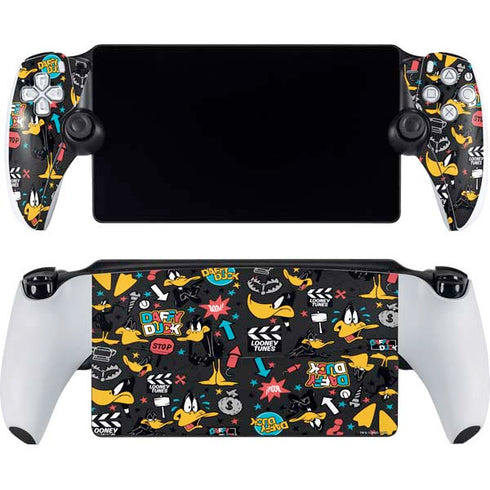 Looney Tunes Daffy Duck Patches PlayStation Portal Remote Player Skin