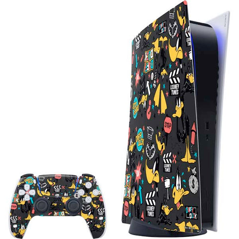 Looney Tunes Daffy Duck Patches PlayStation PS5 Skins