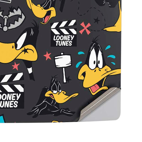 Looney Tunes Daffy Duck Patches PS5 Pro Disk Console Skin