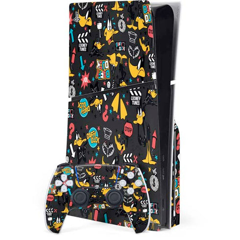 Looney Tunes Daffy Duck Patches PlayStation PS5 Skins