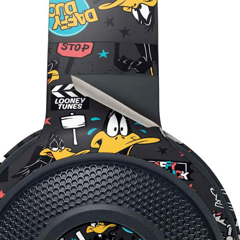 Looney Tunes Daffy Duck Patches Razer Kraken X Skin