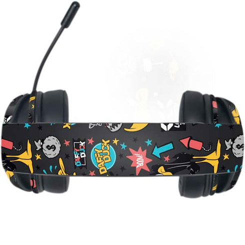 Looney Tunes Daffy Duck Patches Razer Kraken X Skin