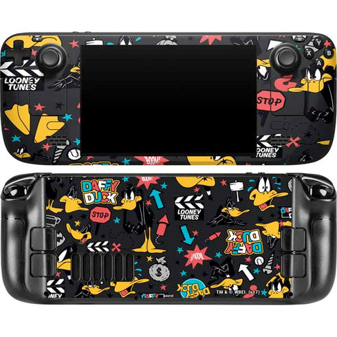 Looney Tunes Daffy Duck Patches Steam Deck Handheld Gaming Computer OLED Skin