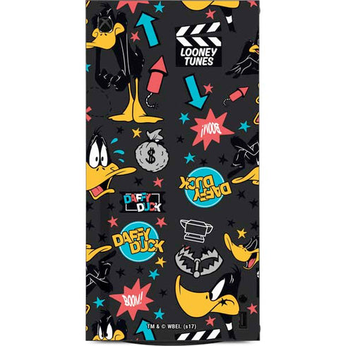 Looney Tunes Daffy Duck Patches XBox Series X Digital Edition Console Skin