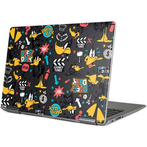 Looney Tunes Daffy Duck Patches Yoga 710 14in Skin
