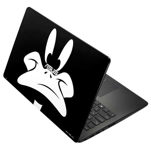 Looney Tunes Daffy Duck Plain Black and White Asus X502CA 15.6 Skin