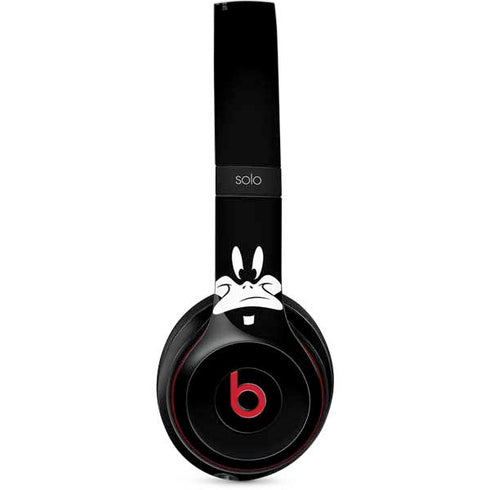 Looney Tunes Daffy Duck Plain Black and White Beats Solo 3 Wireless Skin