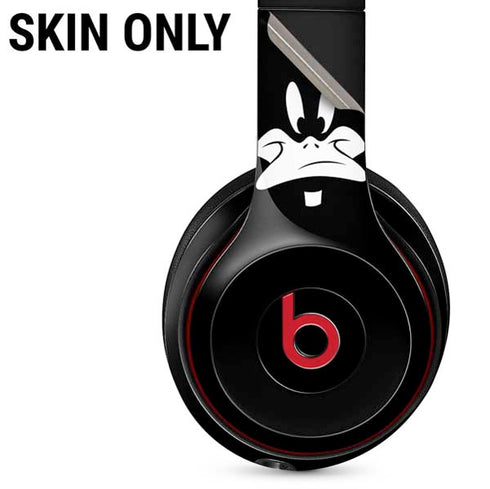 Looney Tunes Daffy Duck Plain Black and White Beats Solo 3 Wireless Skin