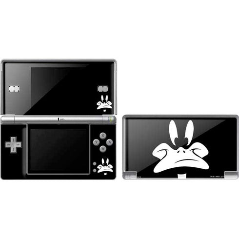 Looney Tunes Daffy Duck Plain Black and White DS Lite Skin