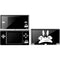 Looney Tunes Daffy Duck Plain Black and White DS Lite Skin