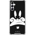 Looney Tunes Daffy Duck Plain Black and White Gabb Phone 4 Clear Case