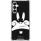 Looney Tunes Daffy Duck Plain Black and White Galaxy A16 5G Clear Case