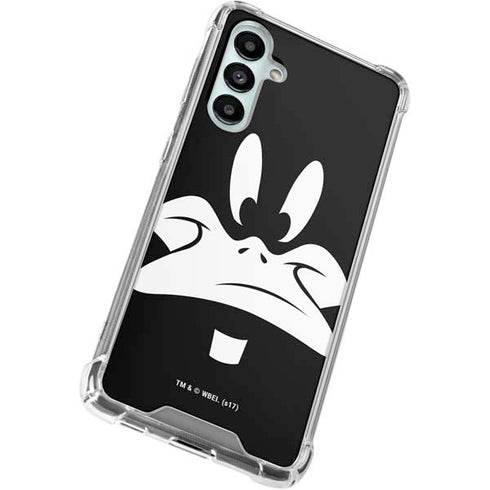Looney Tunes Daffy Duck Plain Black and White Galaxy A16 5G Clear Case