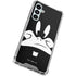 Looney Tunes Daffy Duck Plain Black and White Galaxy A16 5G Clear Case
