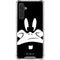 Looney Tunes Daffy Duck Plain Black and White Galaxy A17 Clear Case