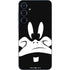 Looney Tunes Daffy Duck Plain Black and White Galaxy A35 5G Skin