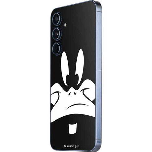 Looney Tunes Daffy Duck Plain Black and White Galaxy A35 5G Skin