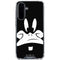 Looney Tunes Daffy Duck Plain Black and White Galaxy A36 5G Clear Case